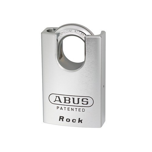 ABUS 8355CSC 83/55 55mm Rock Hardened Steel Body Padlock Closed Shackle Carded